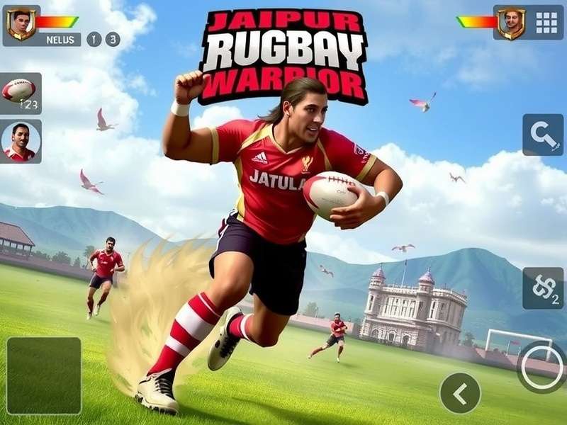 Jaipur Rugby Warrior Game Screenshot